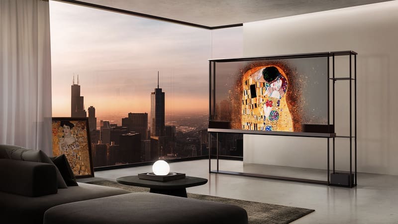 LG Oled T Transparent TV