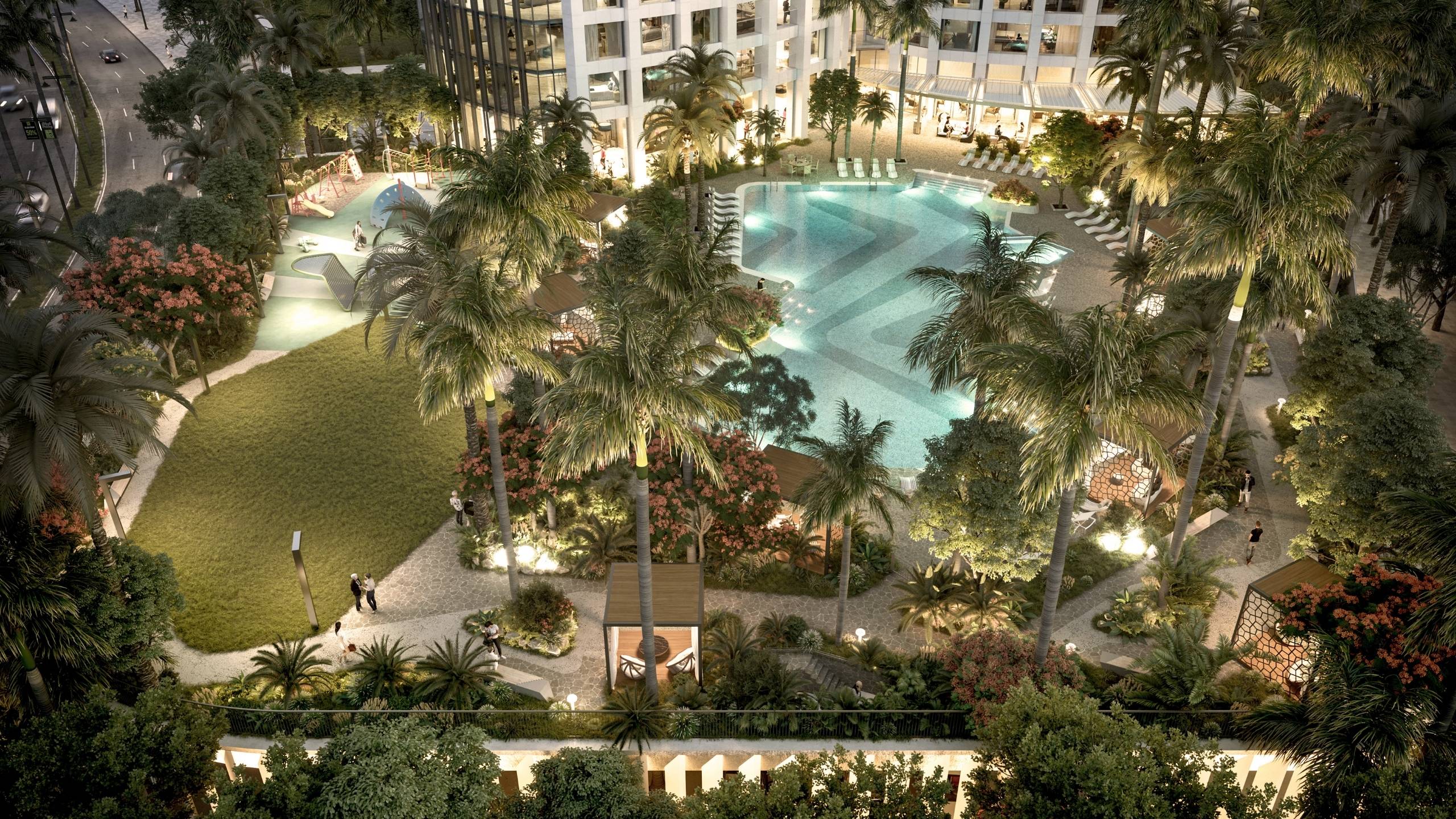 Aurelia Residences Garden Pool